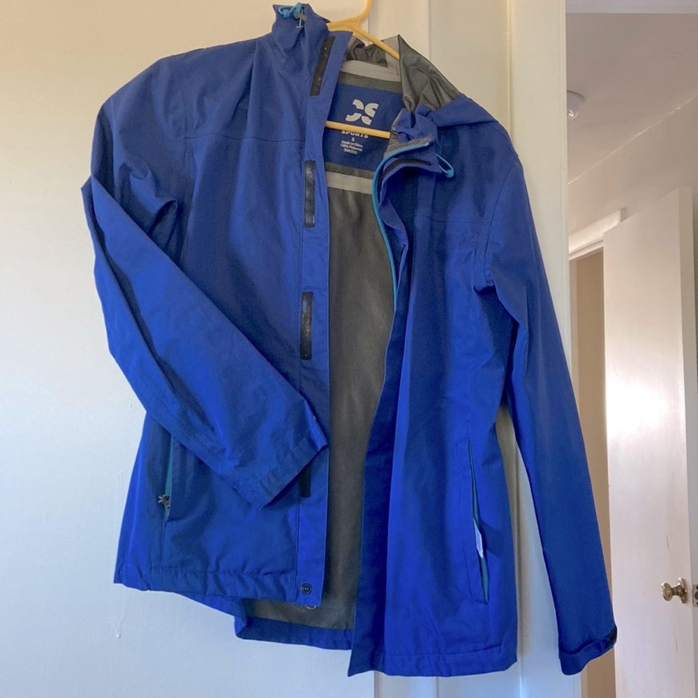 City Sports Hooded Rain Jacket